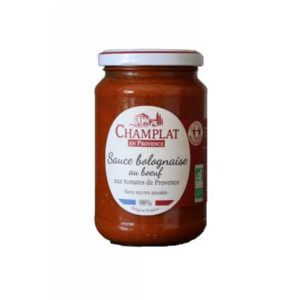Sauce bolognaise boeuf Bio 340 g - Champlat