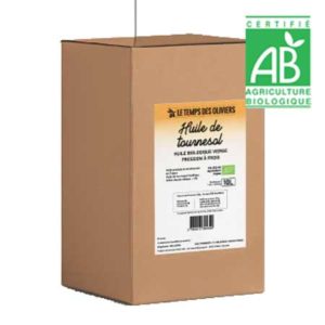 VRAC - Huile vierge de tournesol Bio au choix - Le Temps des Oliviers