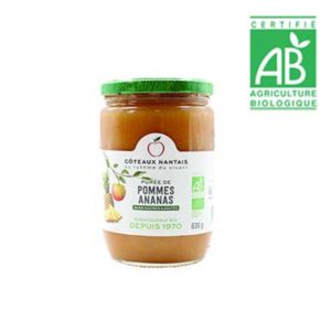 Purée de Pomme Ananas Bio 630 g