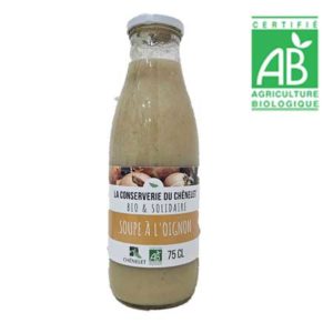 Soupe à l'oignons BIO - La Conserverie du Chênelet