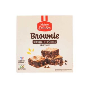 Brownie aux pépites de chocolat 285g