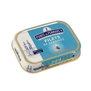 Filets de sardines à la sauce escabèche et aux échalotes de Bretagne - 100gr