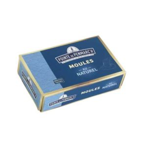 Moules au naturel - la boîte de 111 g