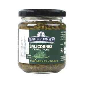 Salicornes de Bretagne marinées au vinaigre - 180gr