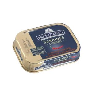 Sardines à l'ancienne à l'huile d'olive au piment et aromates 115 gr
