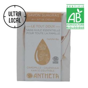 Savon à froid Surgras au lait de chèvre  “Le tout doux"