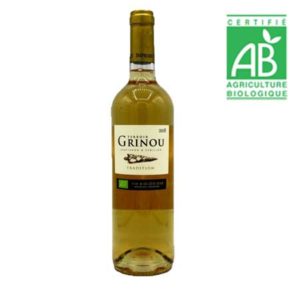 Vin de France blanc moelleux cuvée Tradition bio - Domaine Grinou - 75 cl
