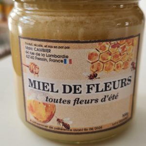 Miel de Fleurs - toutes fleurs d'été - 500gr
