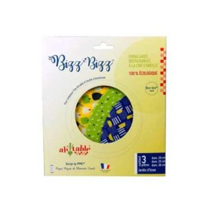 Kit de 3 Bizz-bizz ronds patchwork