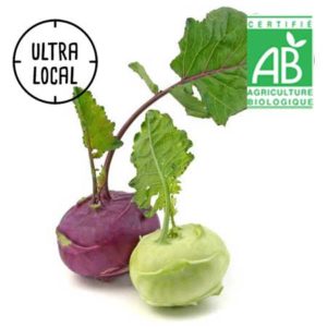 chou rave pourpre bio au kg- jardin de cocagne -  à réguler