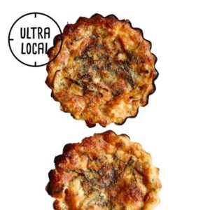 Petite Tarte aux oignons/lardons - x2 (300gr env) à réguler