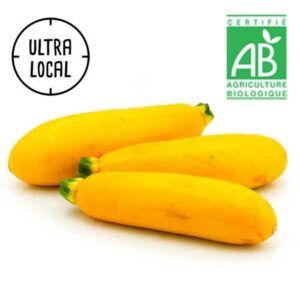 Courgette jaune Bio au choix -Jardin de Cocagne
