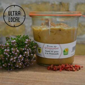 Sauté de porc à la flamande (Bocal de 460grs)